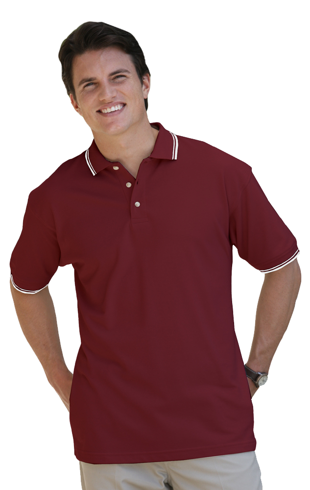 Men's Superblend Tipped Polo 11