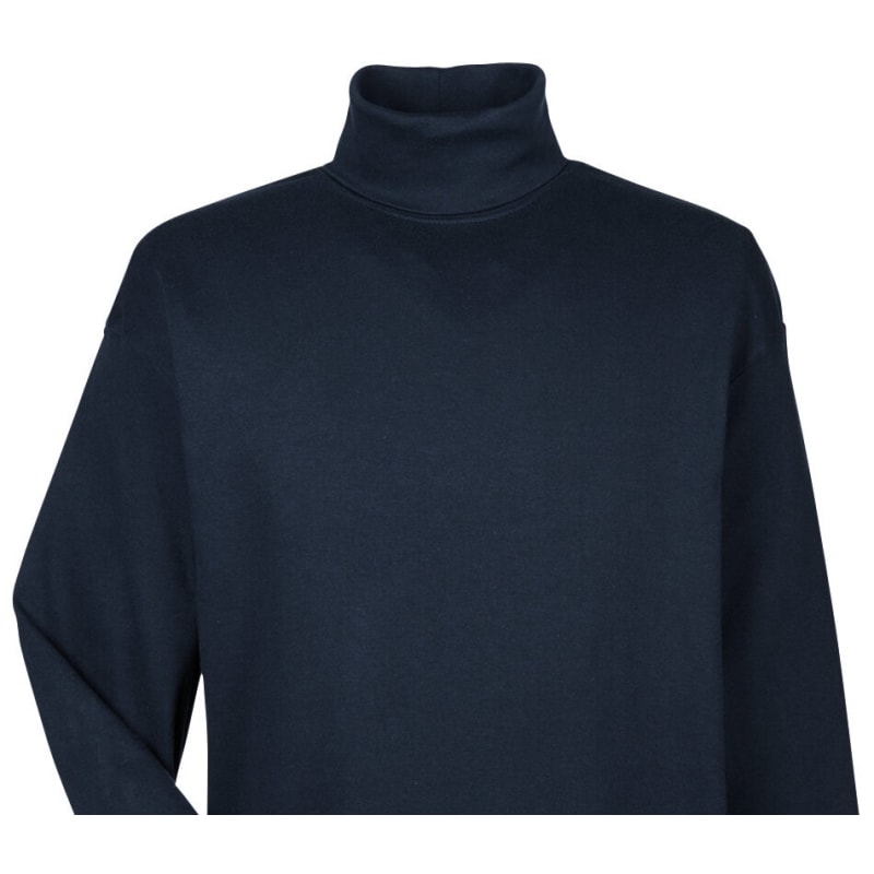 UltraClub Adult Egyptian Interlock Long-Sleeve Turtleneck 4