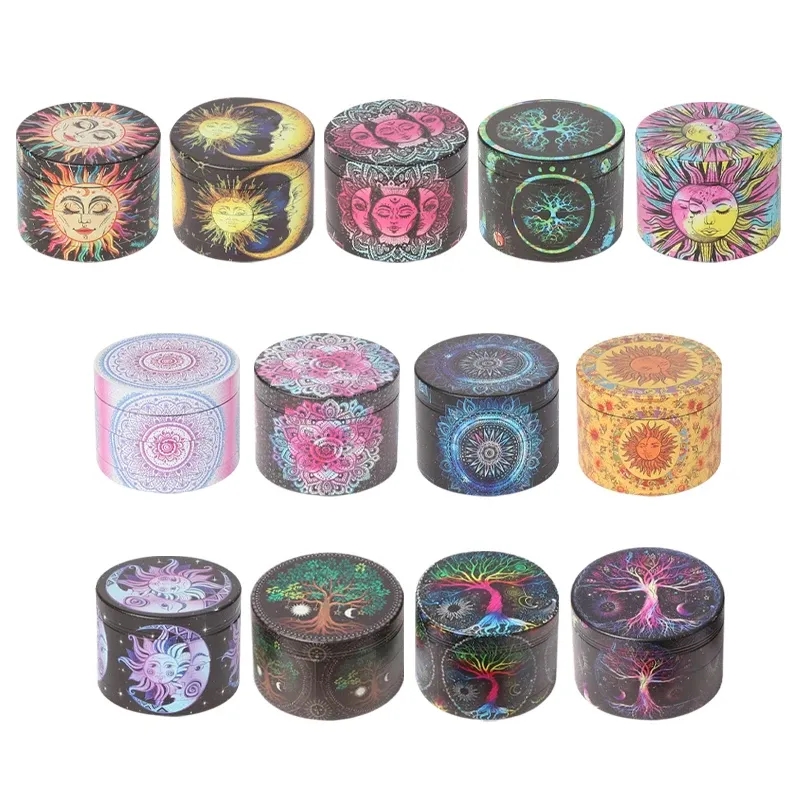 Custom Zinc Alloy Herb Grinder 2