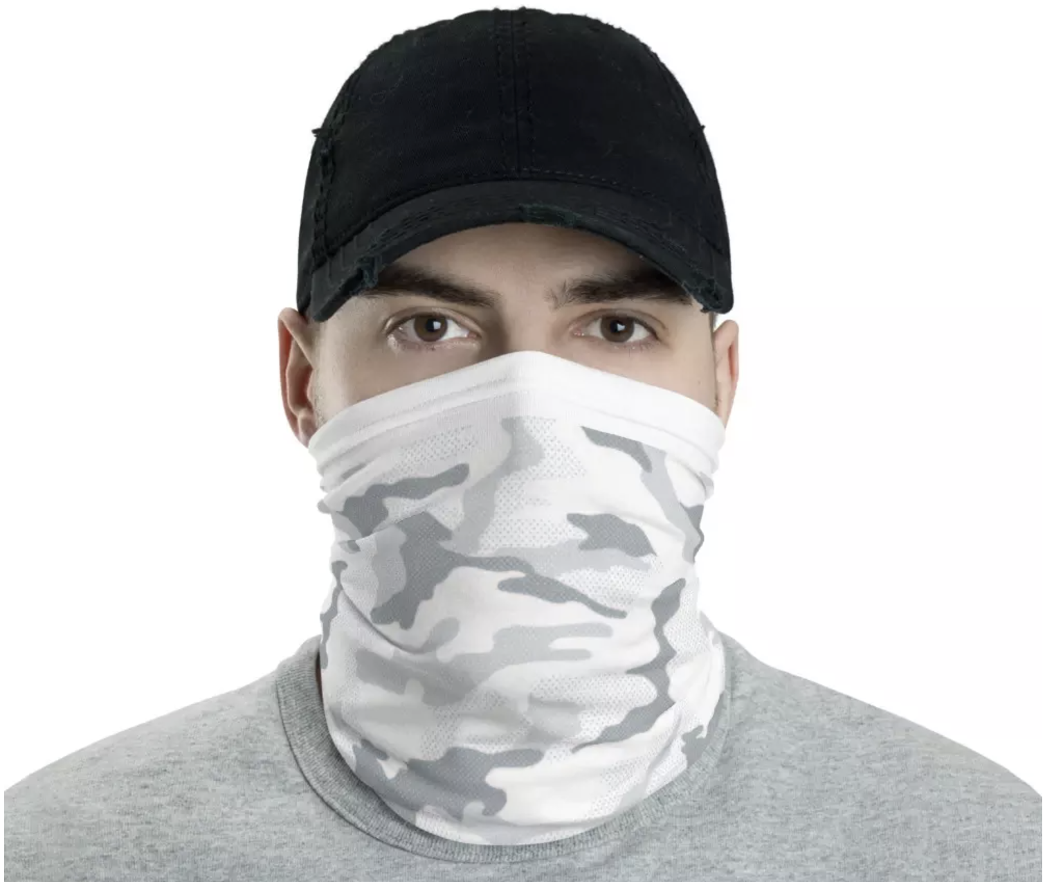 2 Ply Full Color Neck Gaiter Tube Face Mask 3