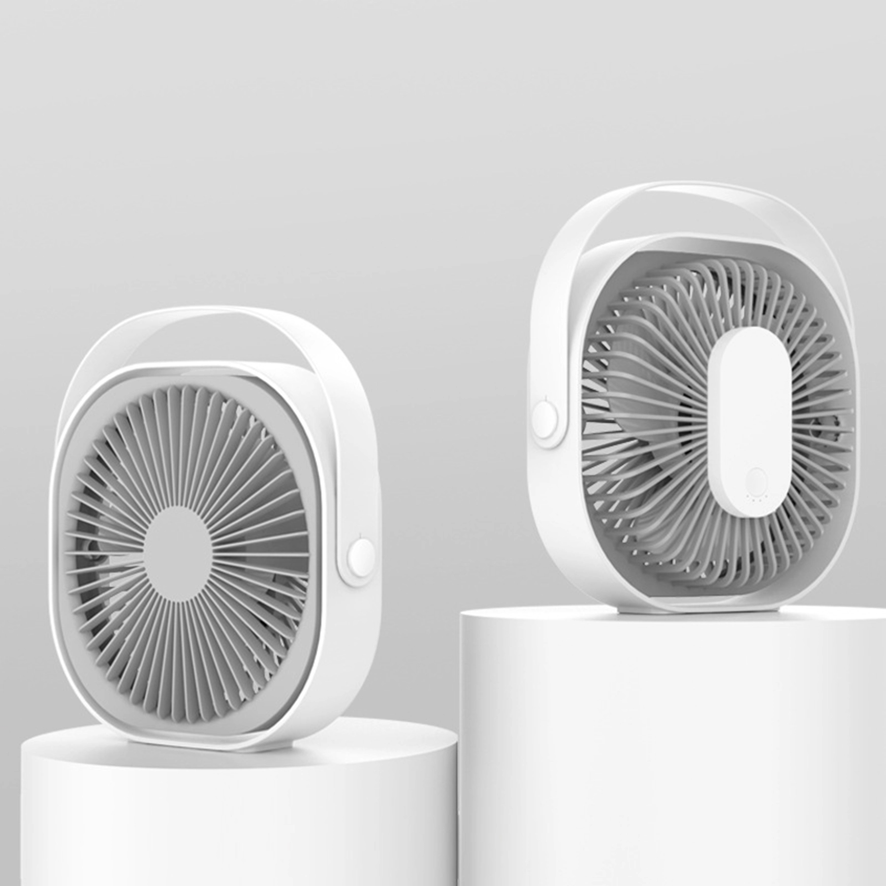 1500 mAh Rechargeable Desktop Rotating Fan 3