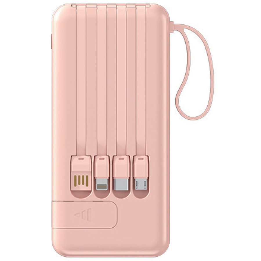 Compact LED Power Bank with Flashlight 8000mAh 9