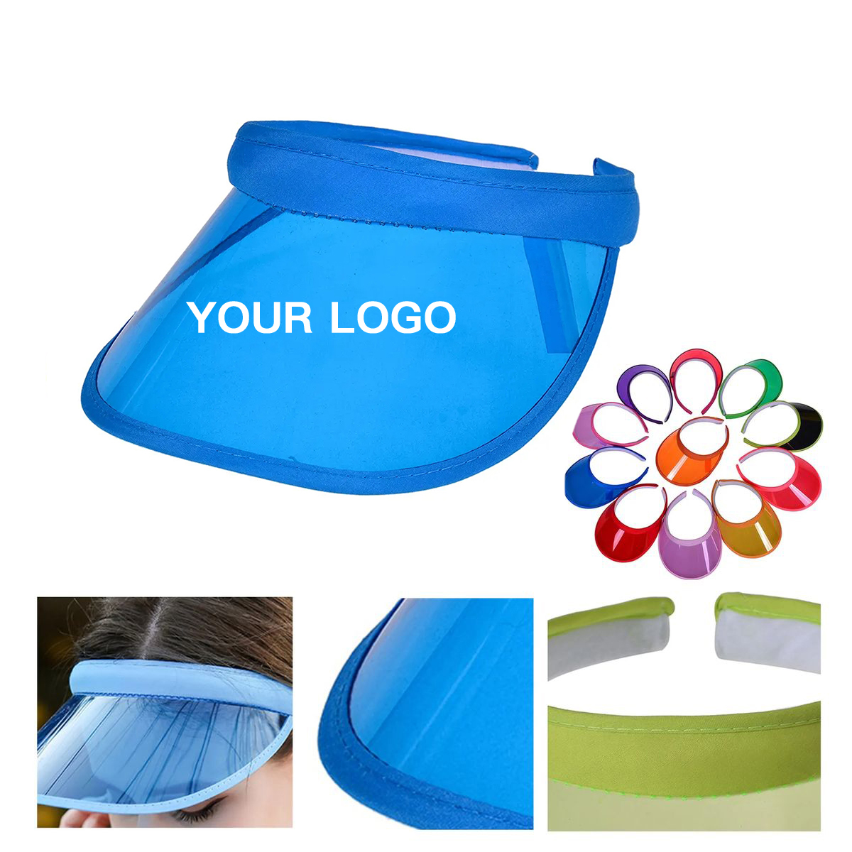 Durable PVC Clear Visor With Wide Coverage 4