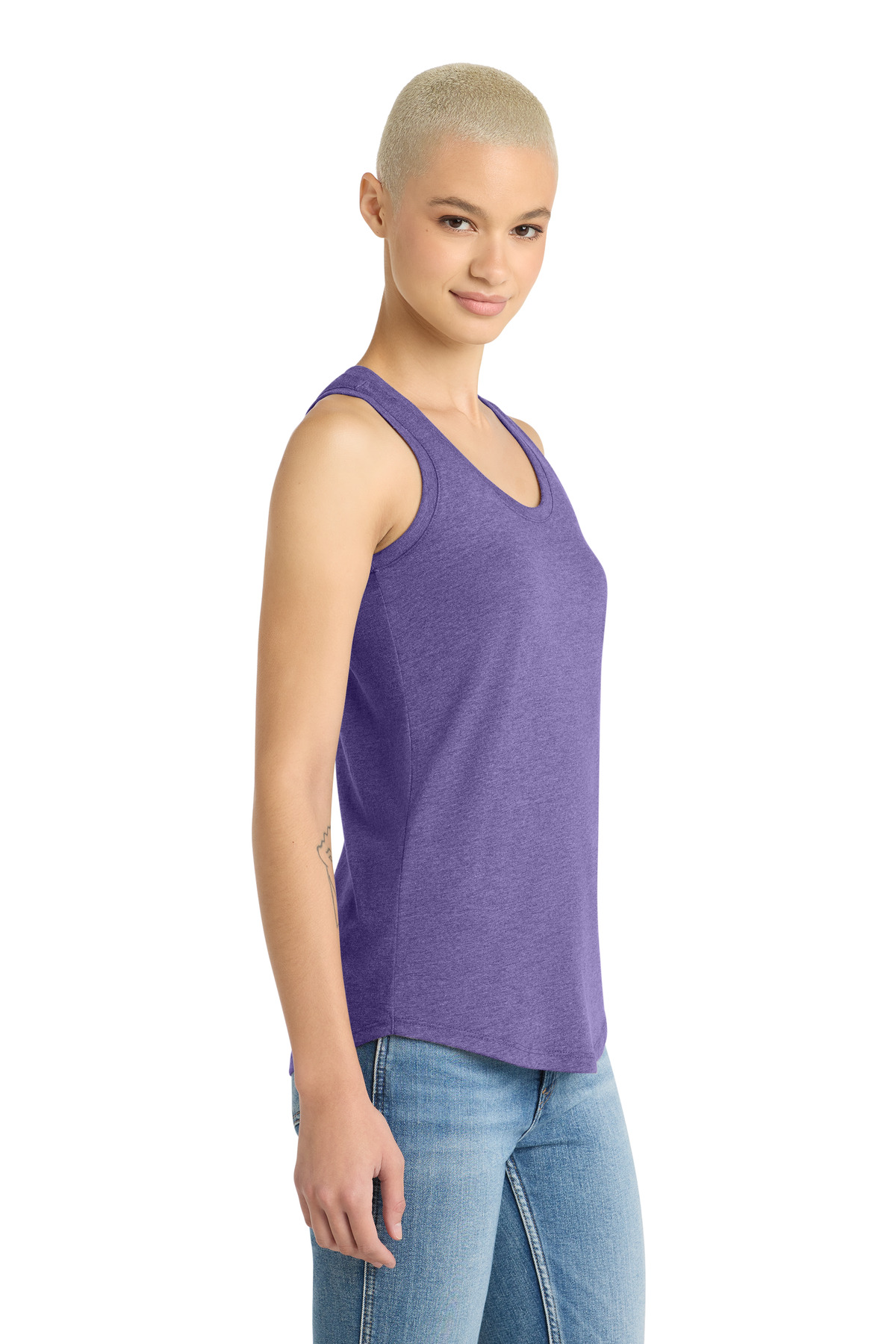 District Women's Perfect Tri Racerback Tank. DM138L 62
