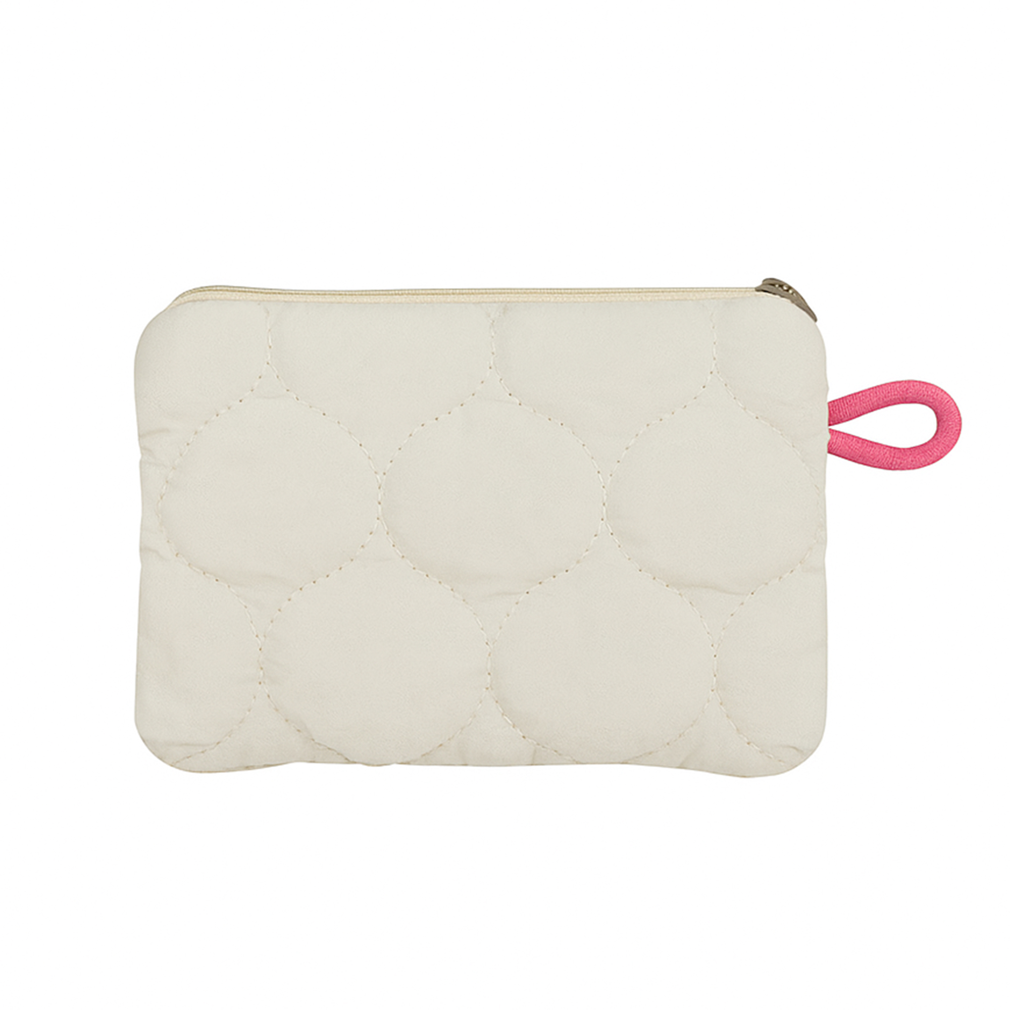 Quilted Zippered Mini Pouch 6
