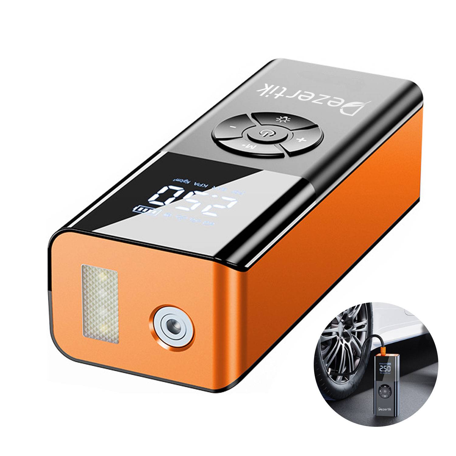 Vehicle-Mounted Digital Display High-Power Air Compressor 2