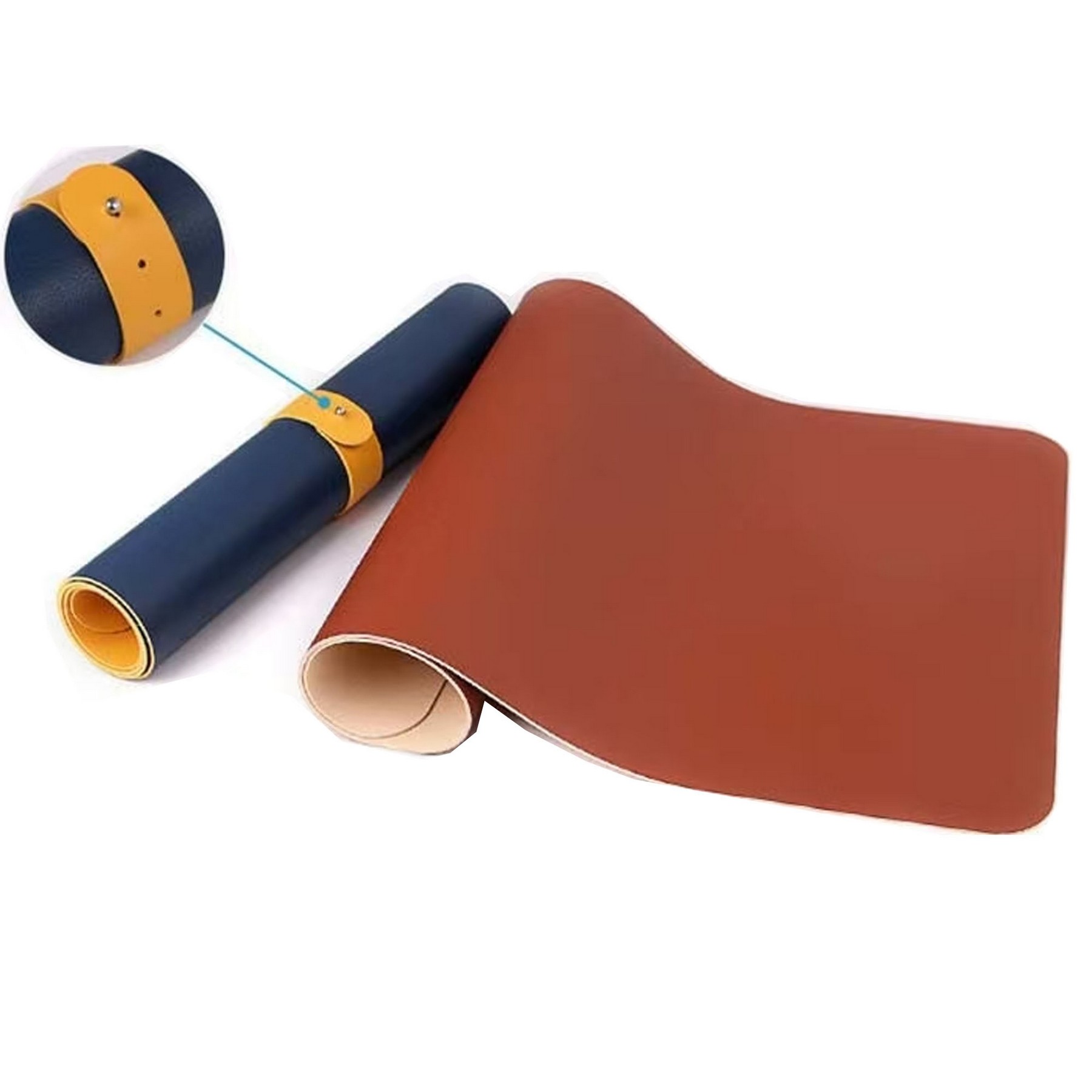 Double-Sided Leather Non-Slip Mouse Pad 4