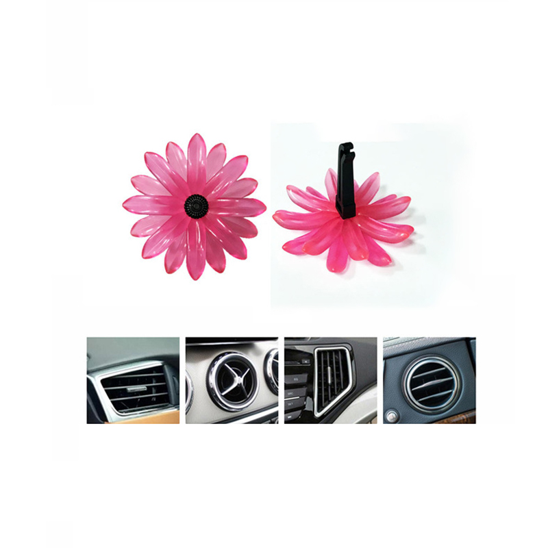Flower Shape Car Aroma Diffuser Air Freshener 4