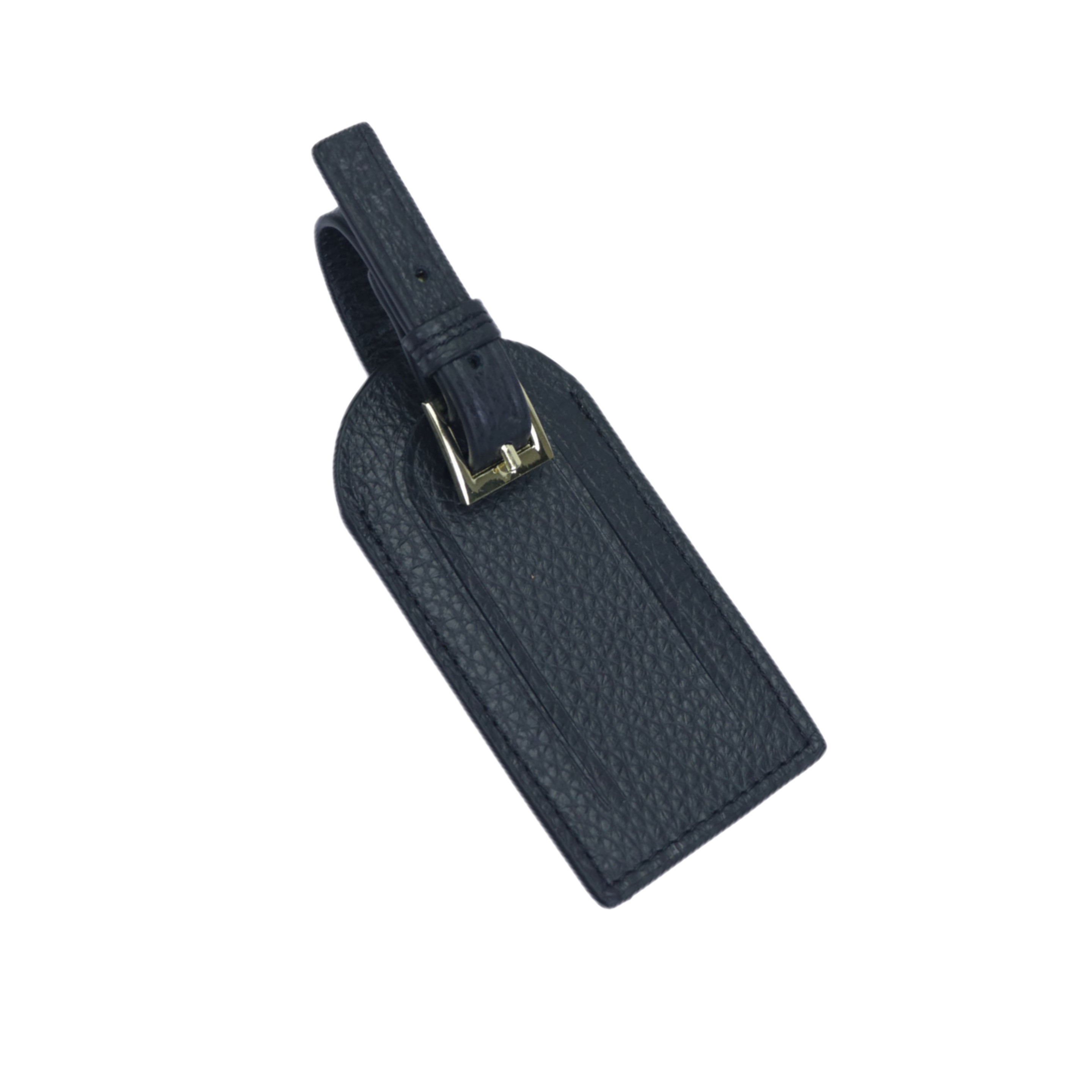 Top Grain Genuine Leather Luggage Bag Tags, custom luggage tag with logo imprint 2