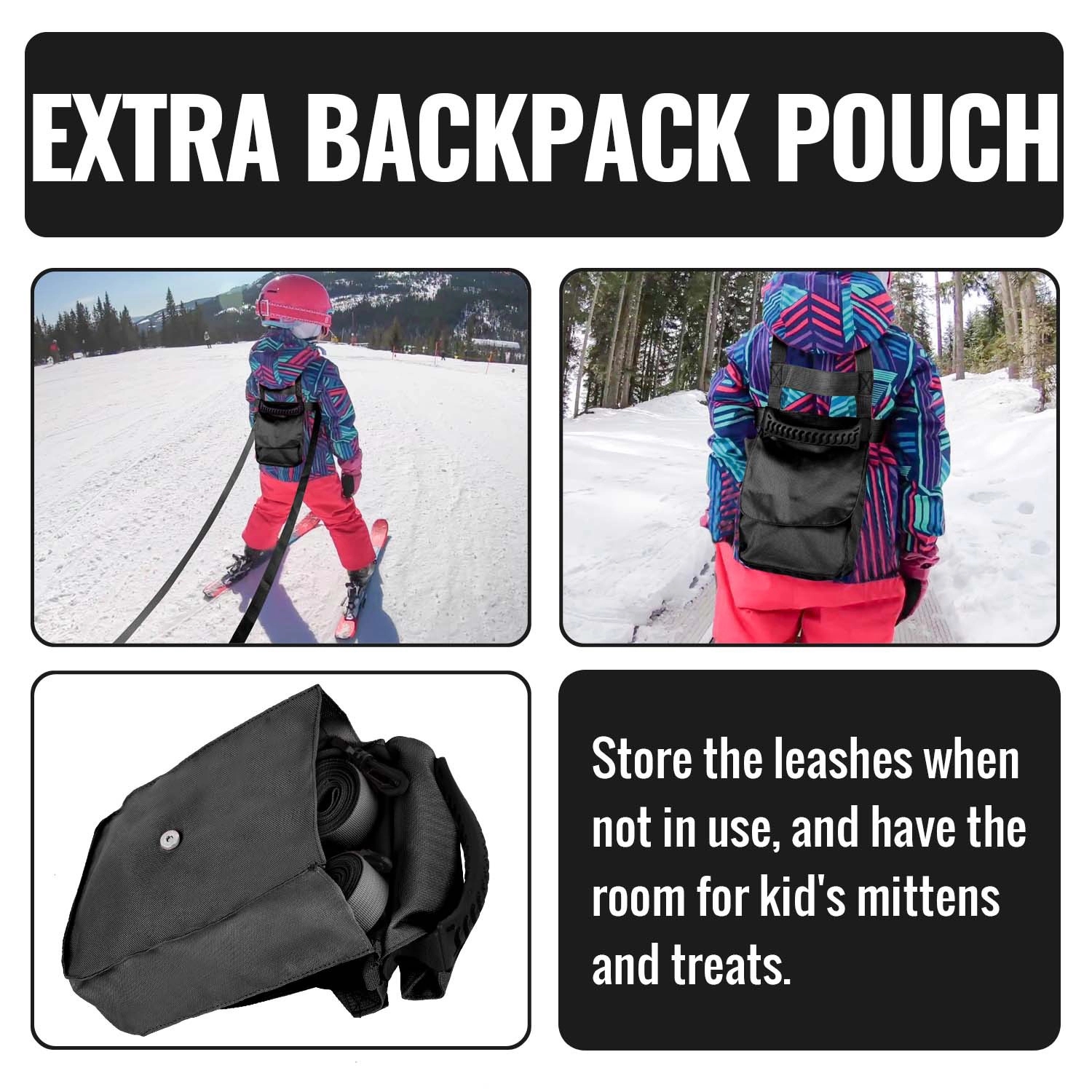 Children'S Ski Safety Training Belt 4