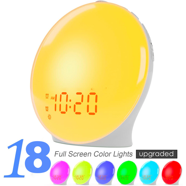 Wake Up Light Sunrise Alarm Clock 2