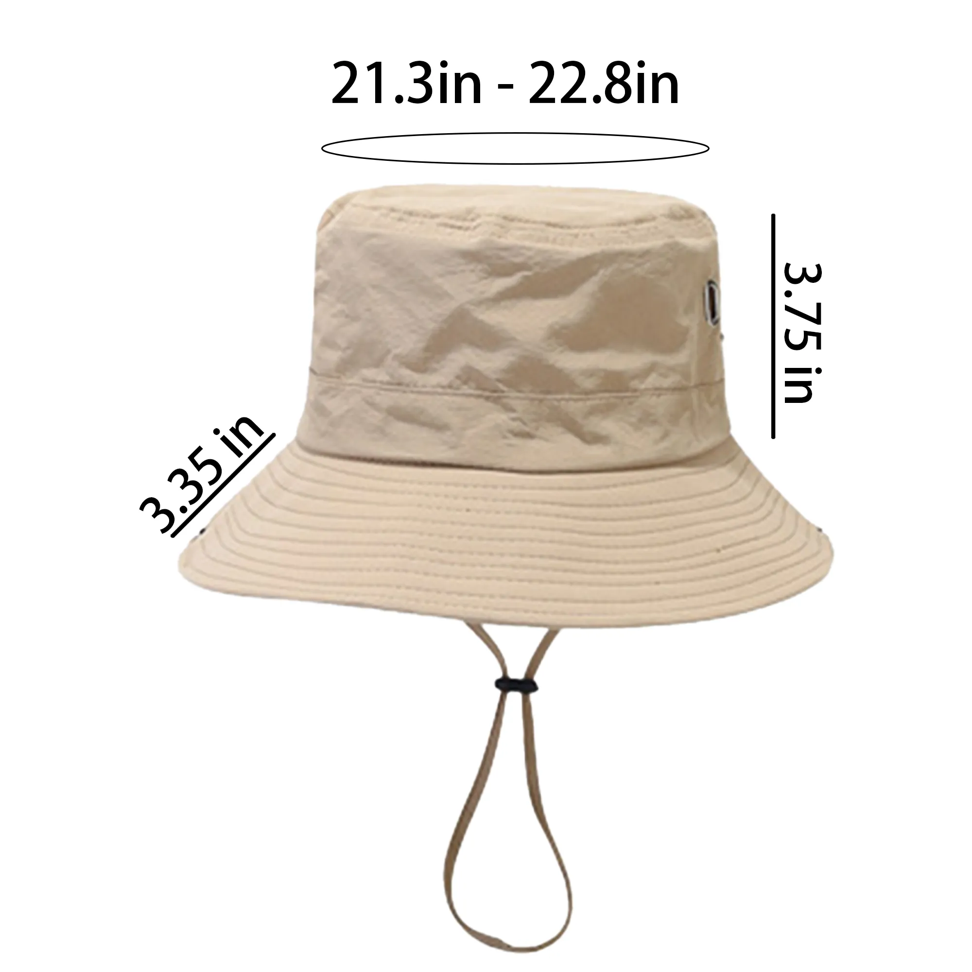 MOQ50 3 inch-Wide-Brim Sun Hat 1