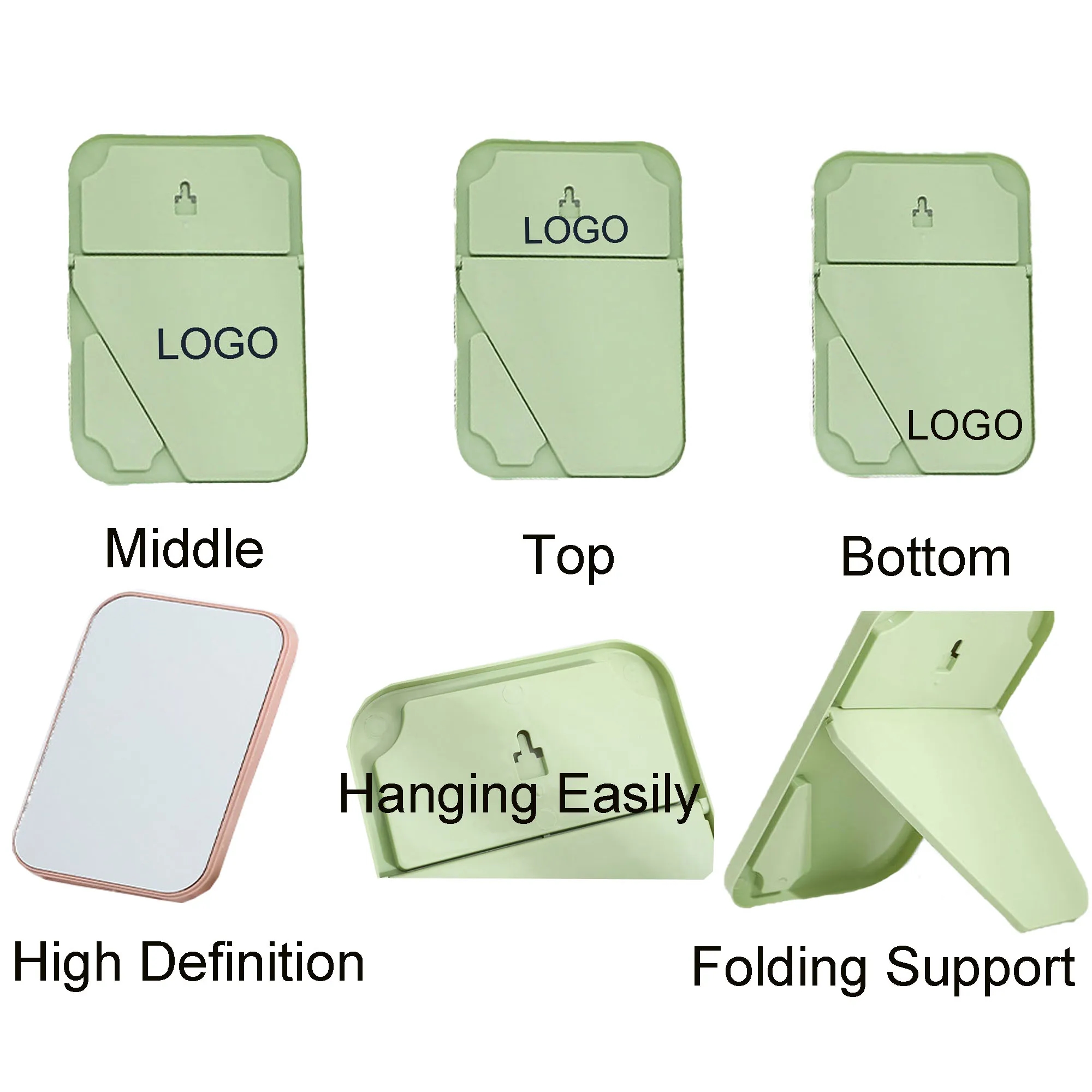 Spot Folding Make-up Cosmetic Mirror 4