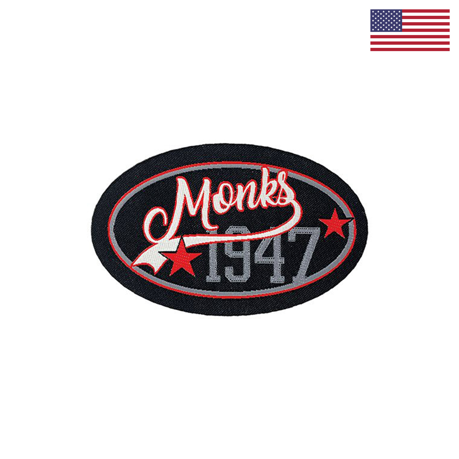 Woven Sticker (Stick-On) Up To 14 Sq. In.