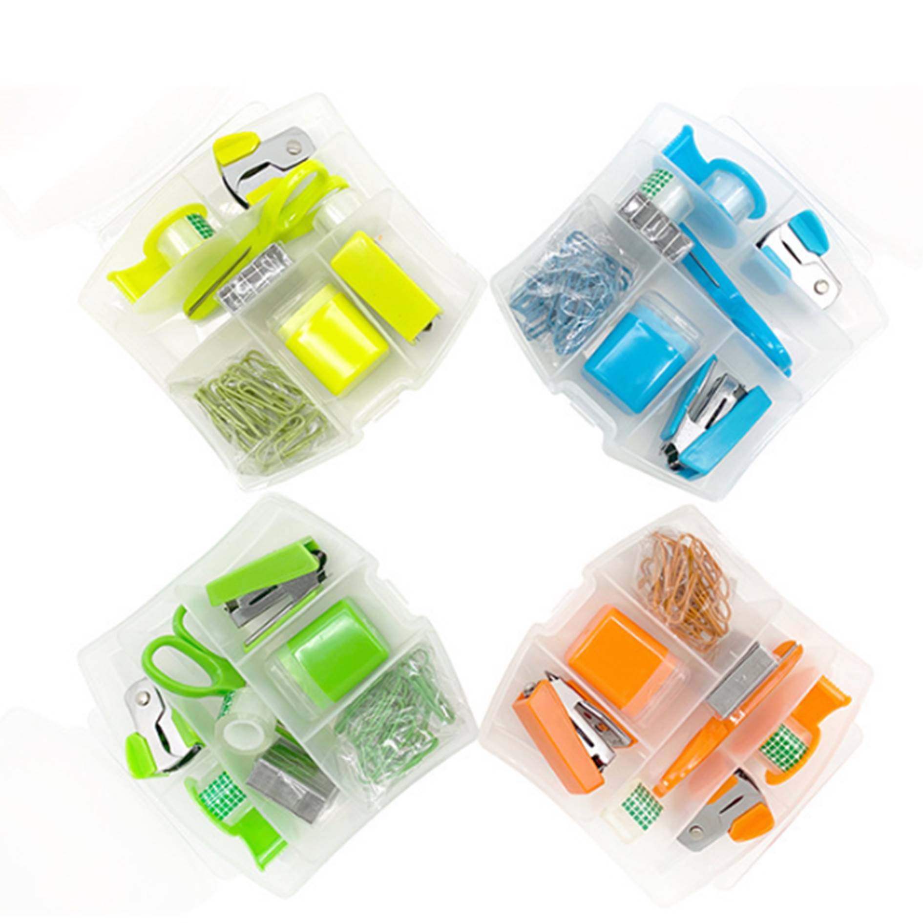 Portable 8Pcs Stationery Kit For Office 3
