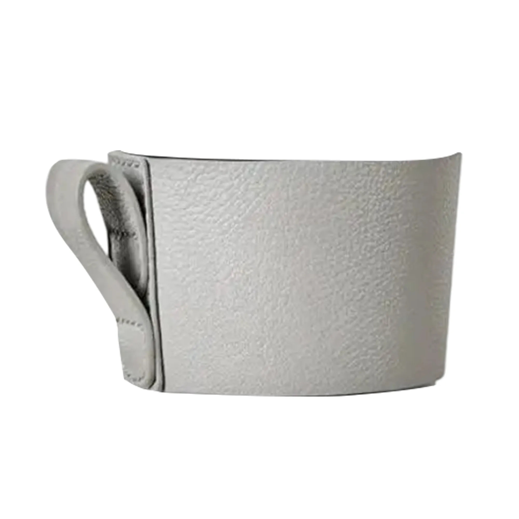 Protective PU Leather Cup Sleeve with Litchi Texture 6