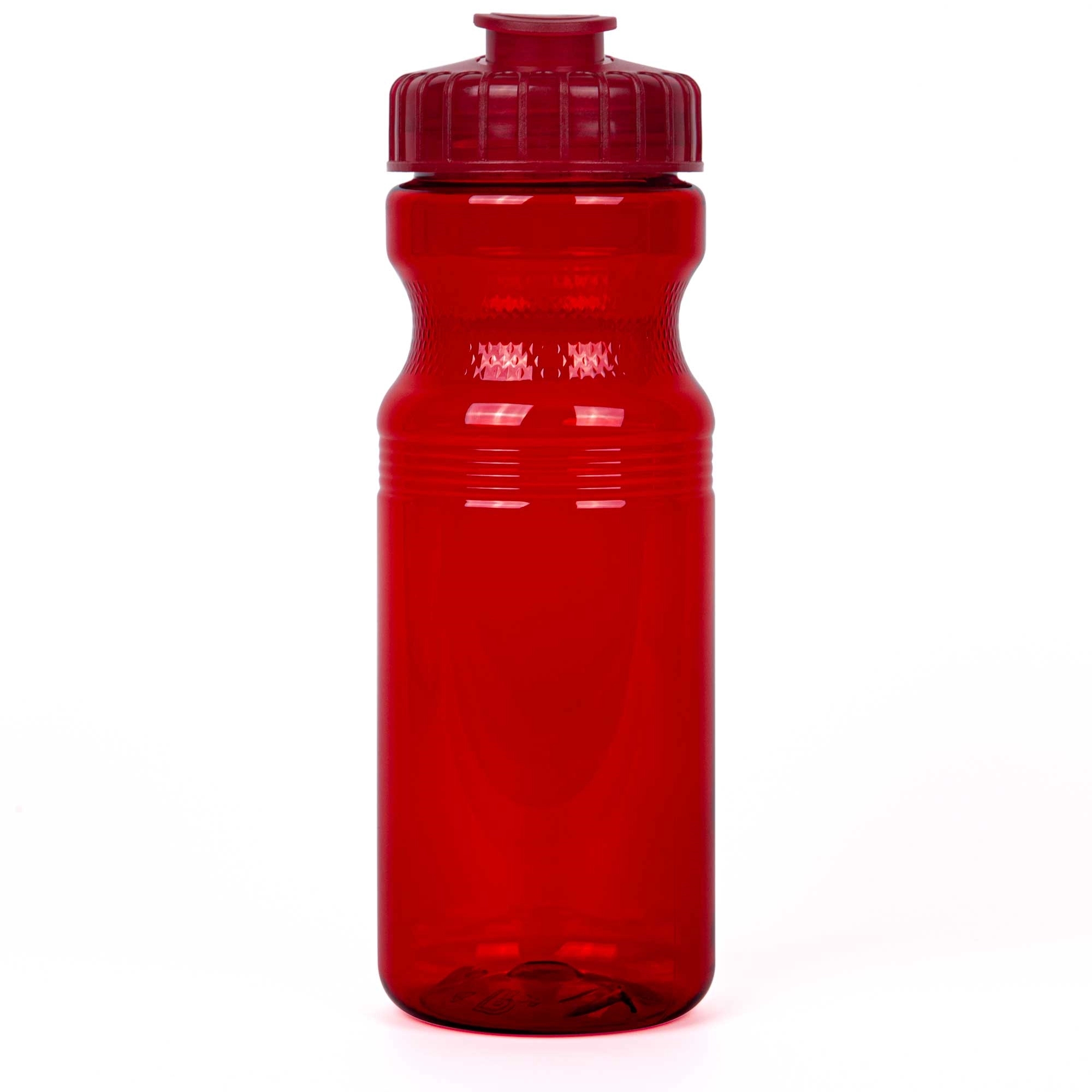 24oz. Eco PolyClear Bottle with Flip-Top Lid 4