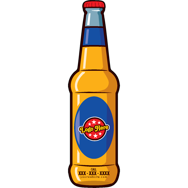 Stock Shape 1/4" Acrylic Magnet - USA Made