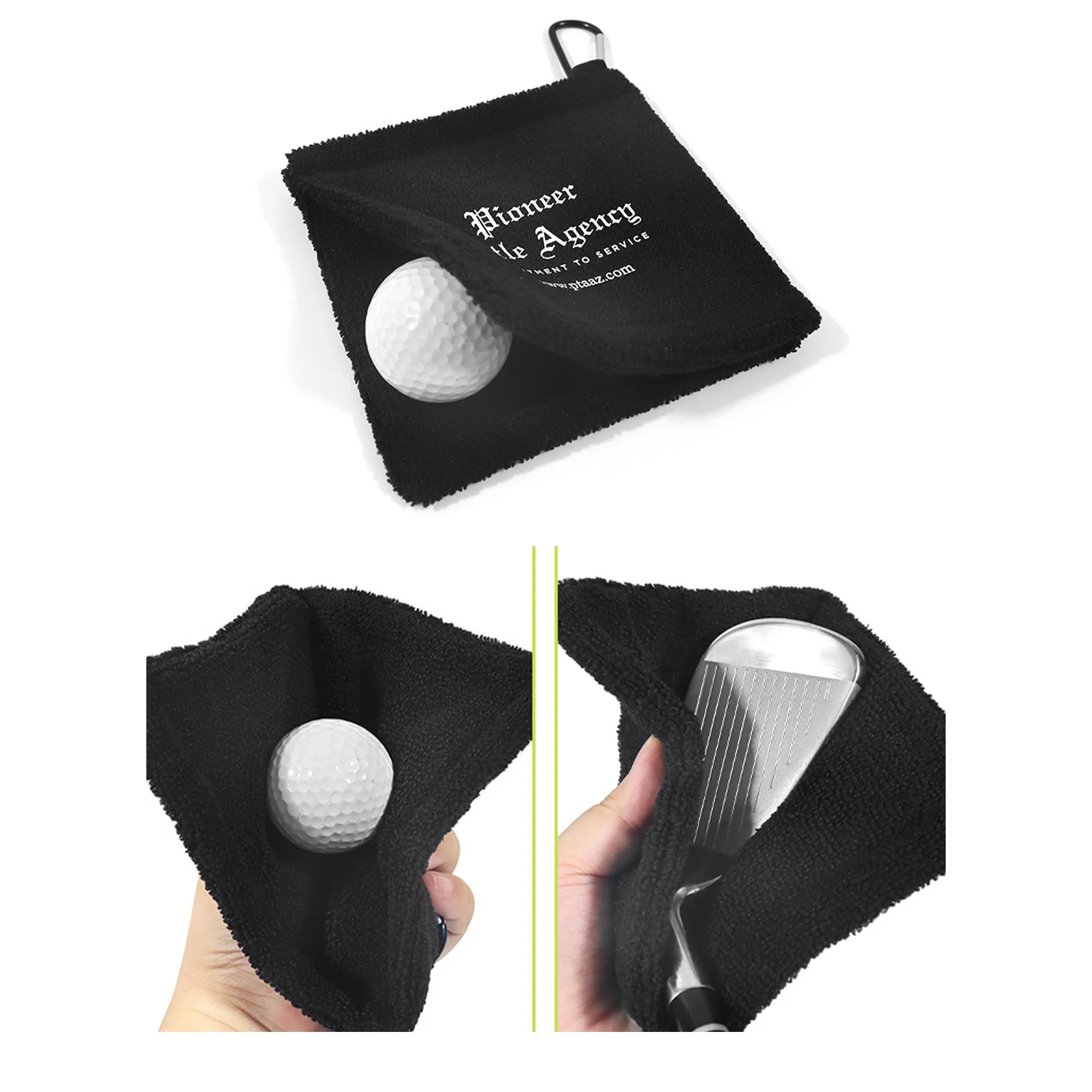Quick Dry Absorbent Microfiber Golf Towel 2