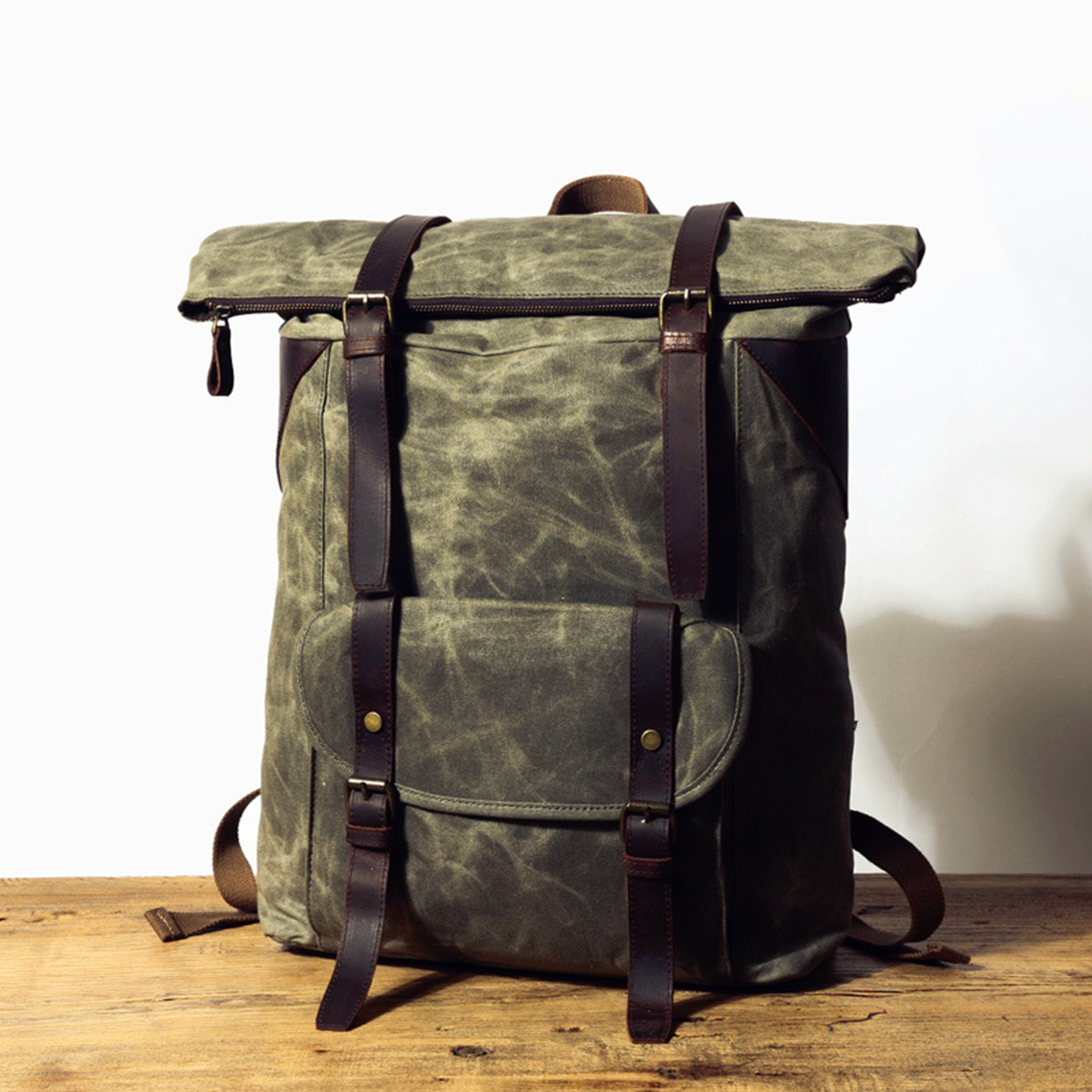 Zipper Shoulder Rucksack 1