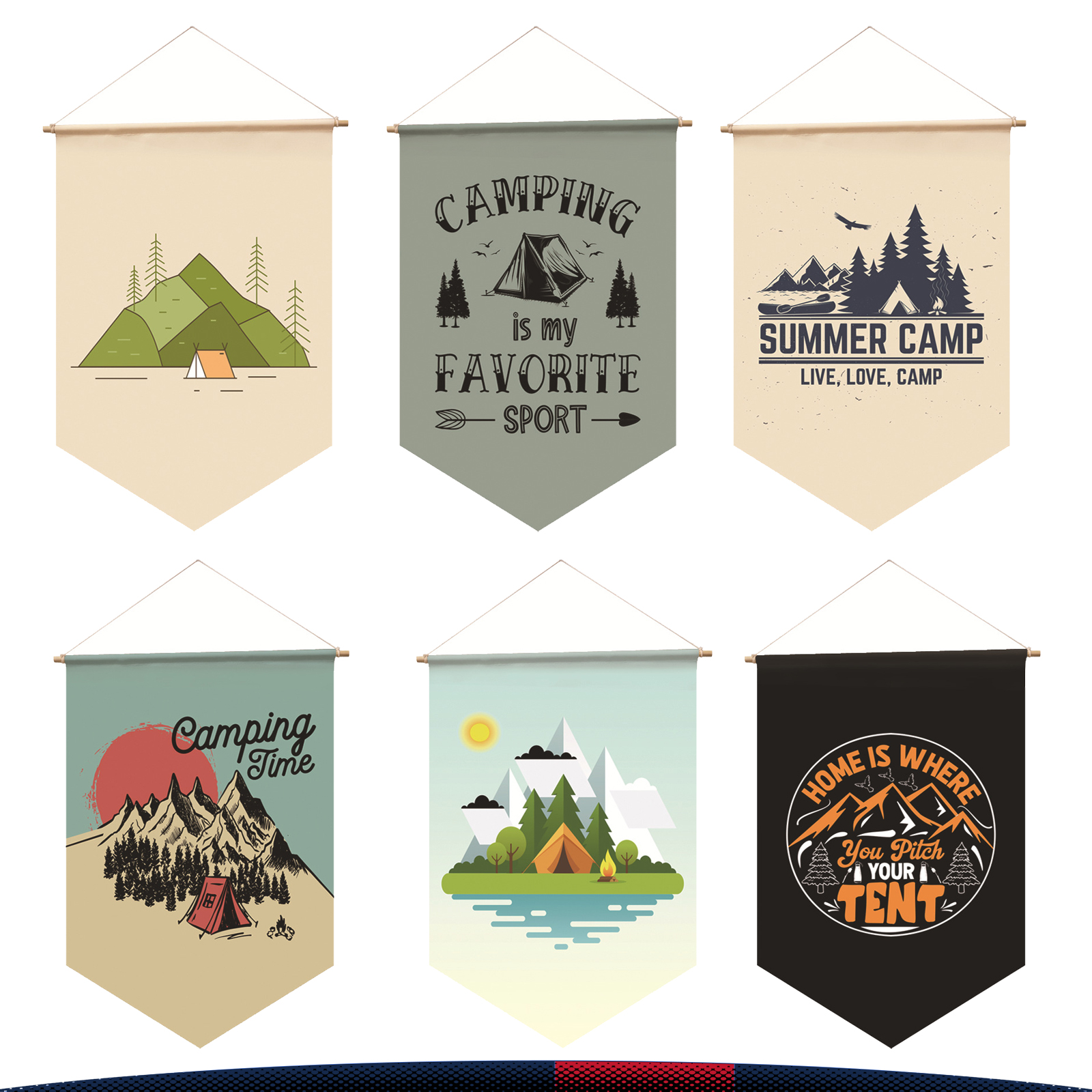 Auna Camping Flag 2