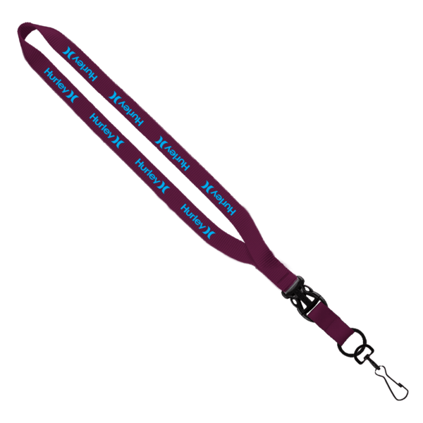 1/2" Smooth Nylon Slide Release Lanyard 23