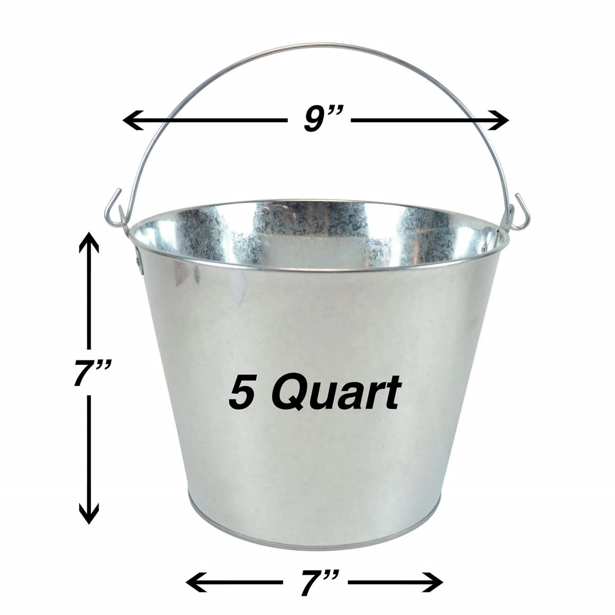 Galvanized Metal Wine Champagne Ice Bucket MOQ20 2