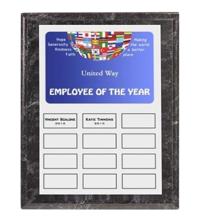 Liberty Color Perpetual Plaque