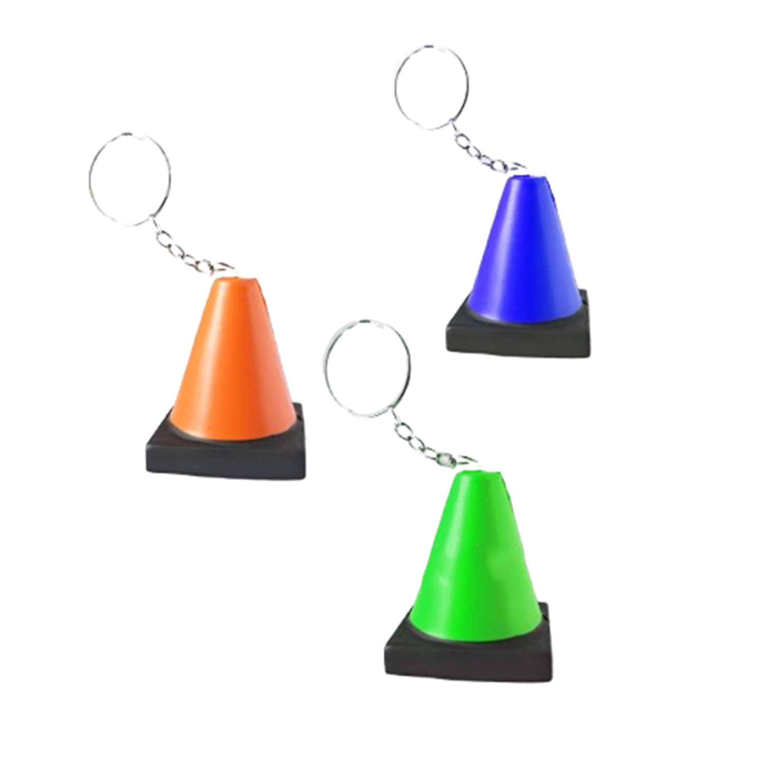 Construction Cone Stress Reliever Key Chain 5