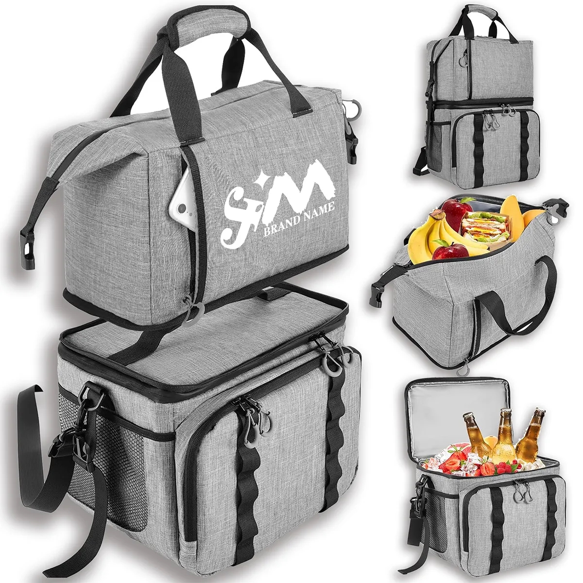 Large Double Layer Waterproof Leak Proof Cooler Backpack 1