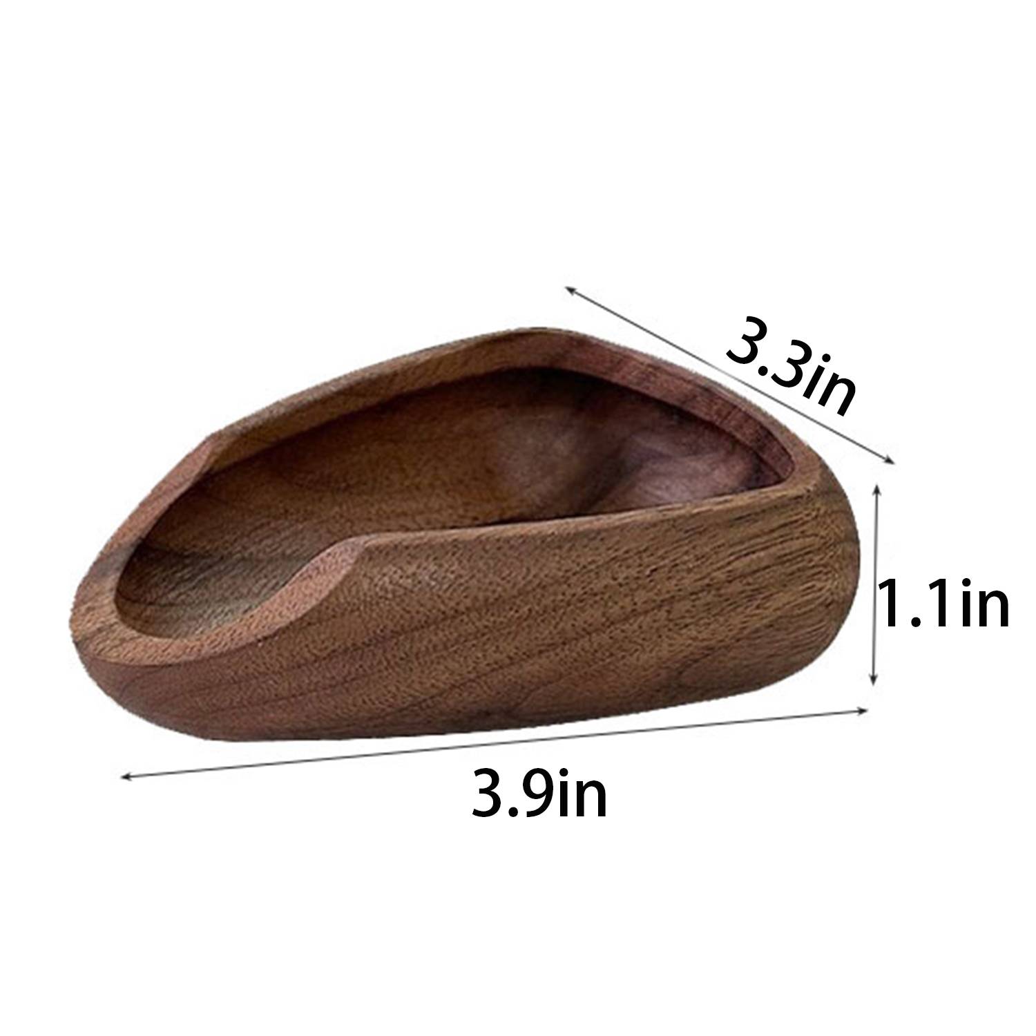 Wooden Coffee Bean Bowl Set w/ Spray Measuring Spoon 2