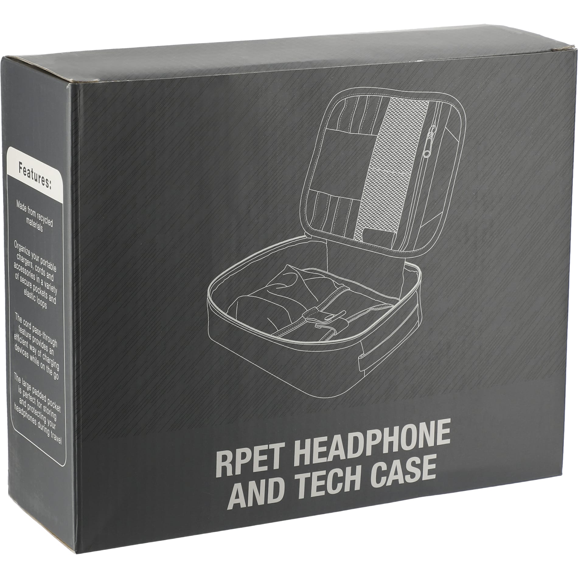 RPET Headphone and Tech Case 34