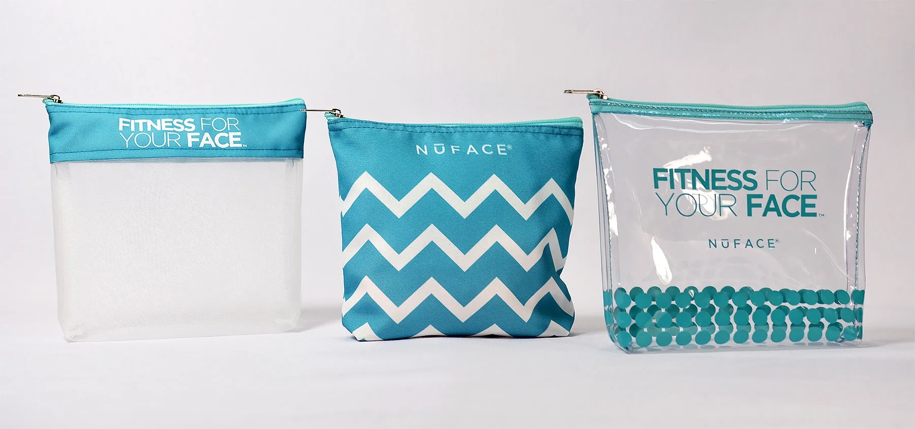 Clear Vinyl Zippered Pouch (8'w x 6"h x 2"d) 3
