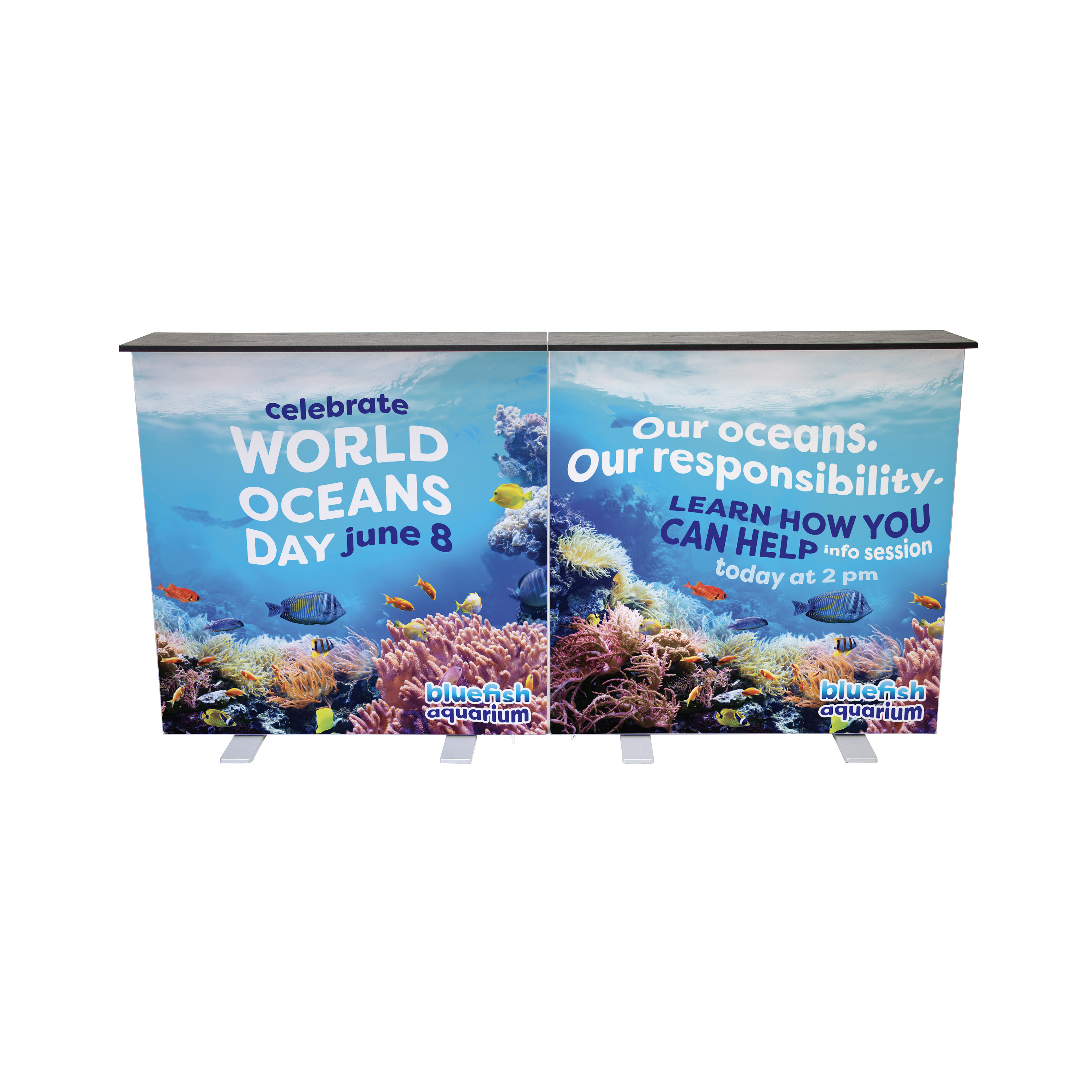 ShowGlower Counter Kit (Backlit Woven Polyester) 5