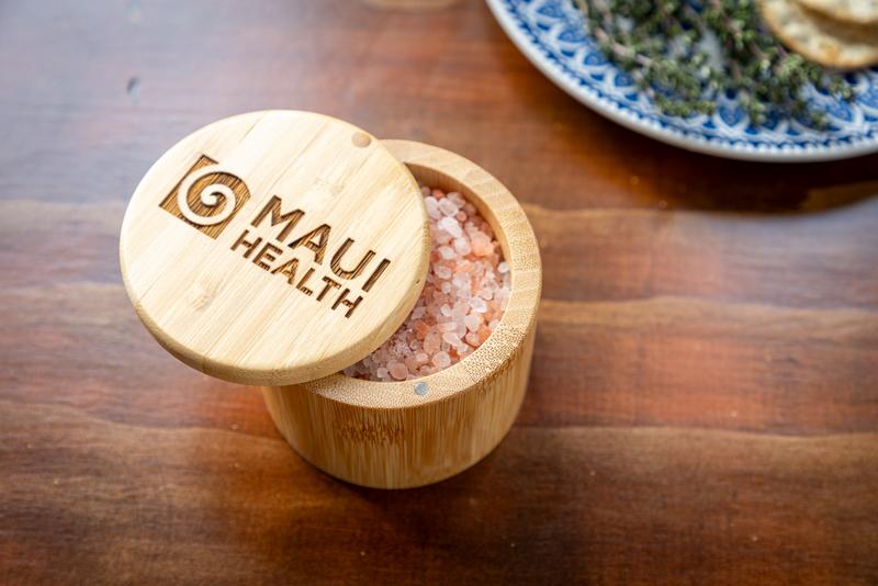 6 oz Round Salt Bamboo Box 5
