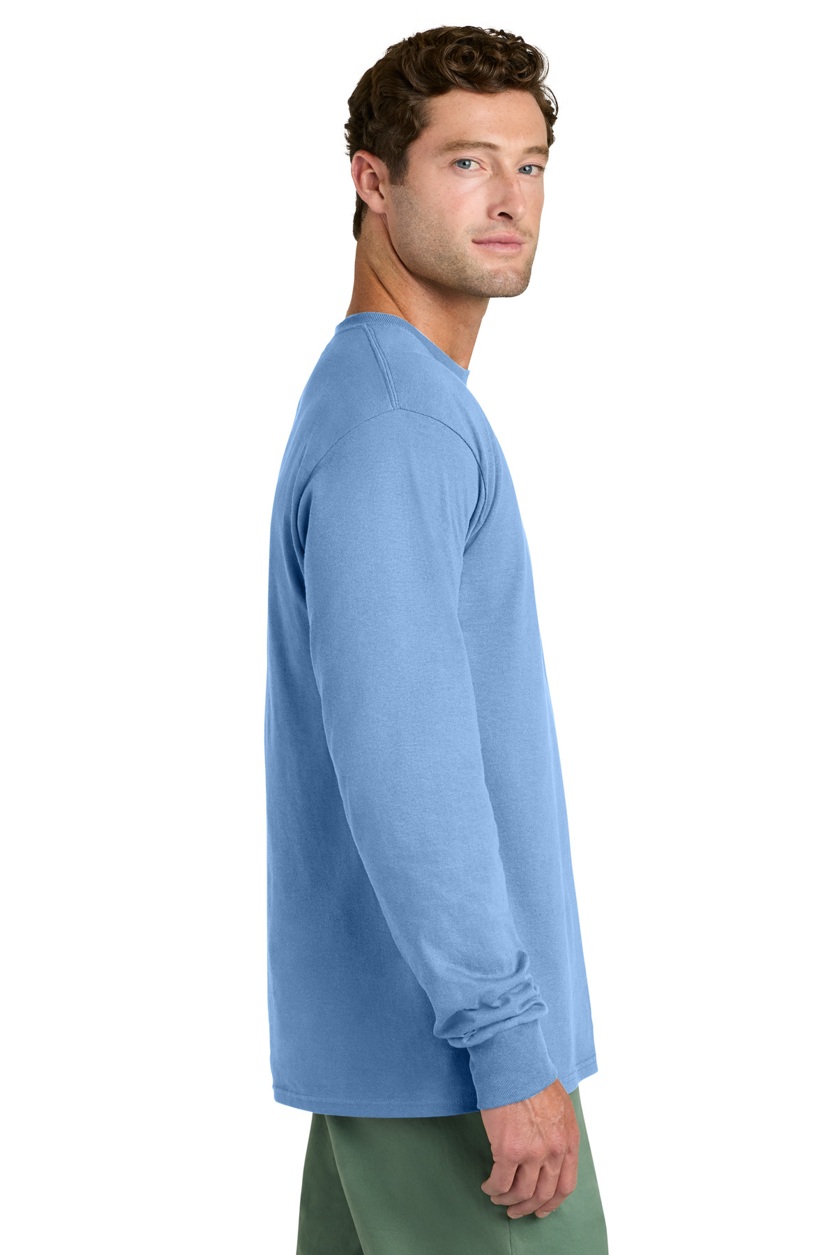 Port & Co Long Sleeve Core Cotton Tee. PC54LS 6