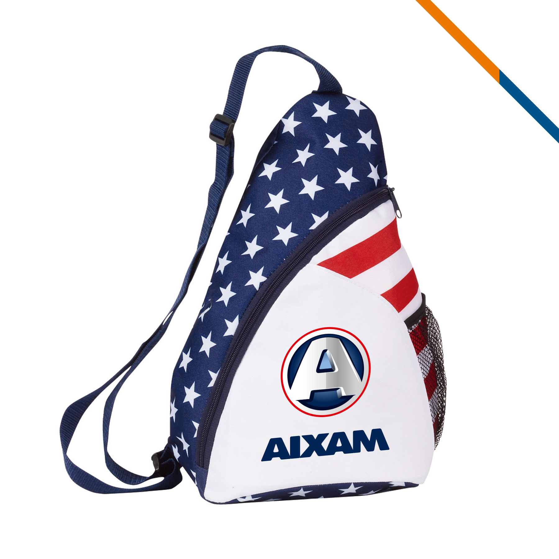 Lepid Patriotic Sling Backpack 2
