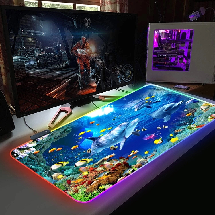 Glowing LED Gaming Mouse Pad 6