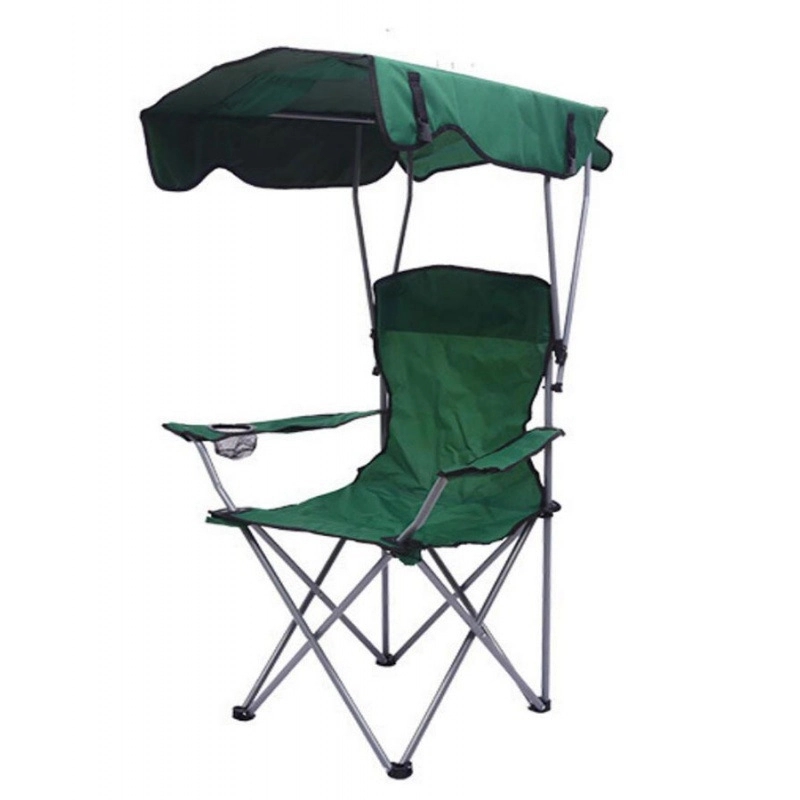 Foldable Beach Chair with Sunshade 9
