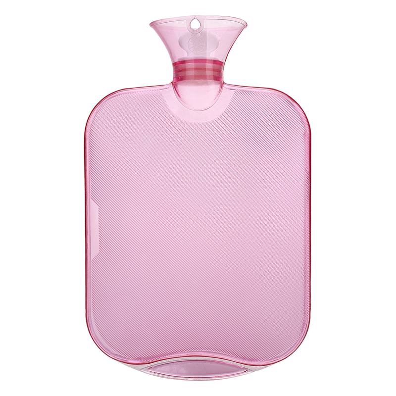 2000ml Transparent Hot Water Bottle Hot Water Bag 5