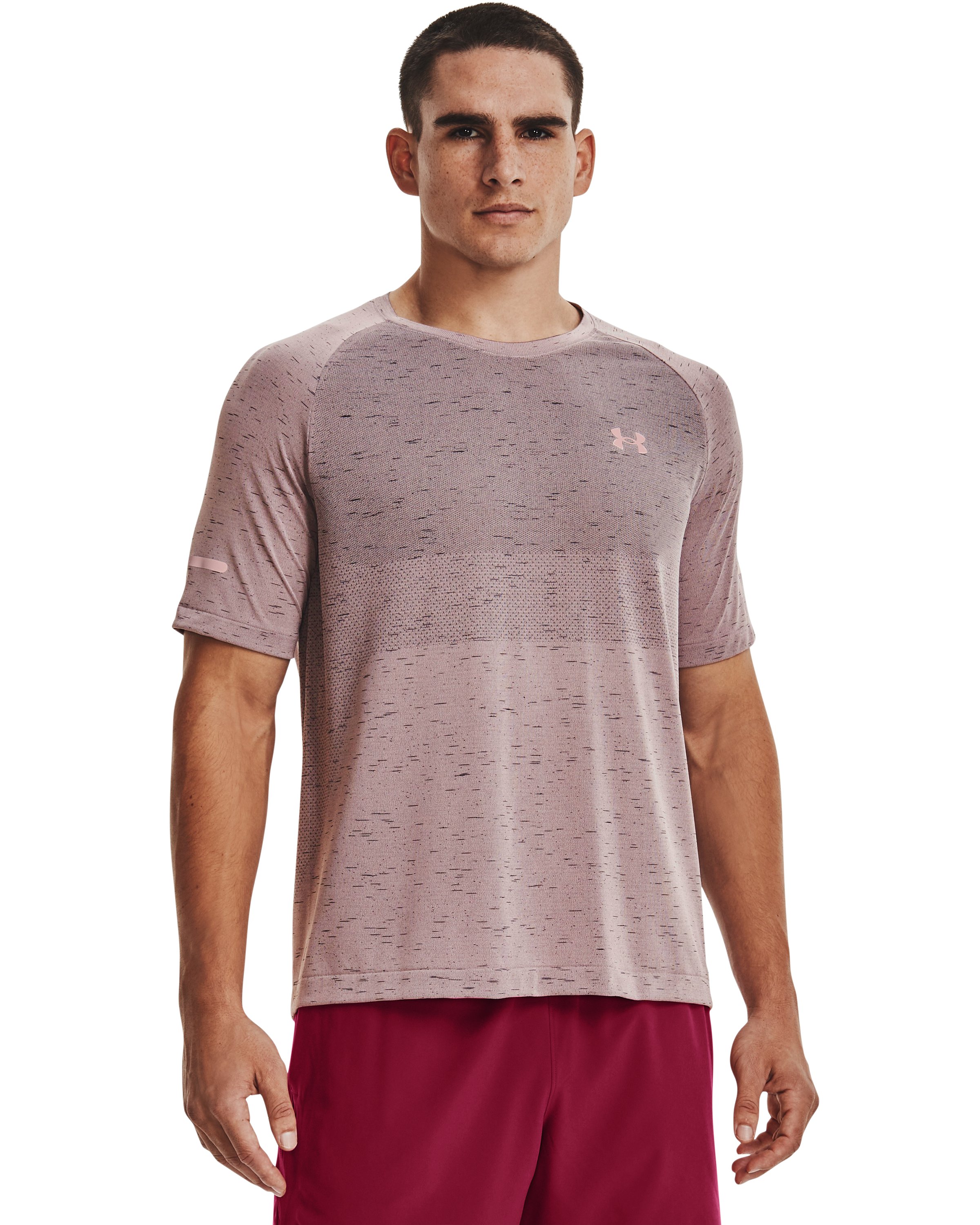 UA Vanish Seamless Run Men's Short Sleeve 3