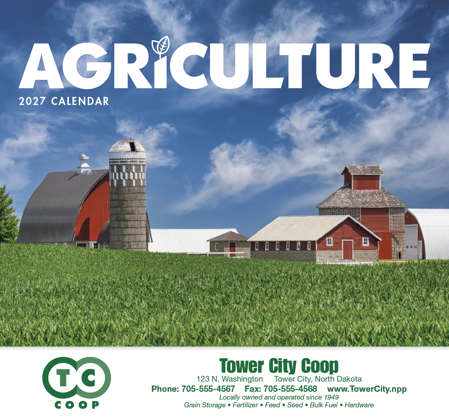 Good Value™ Agriculture - Stapled Calendar 31