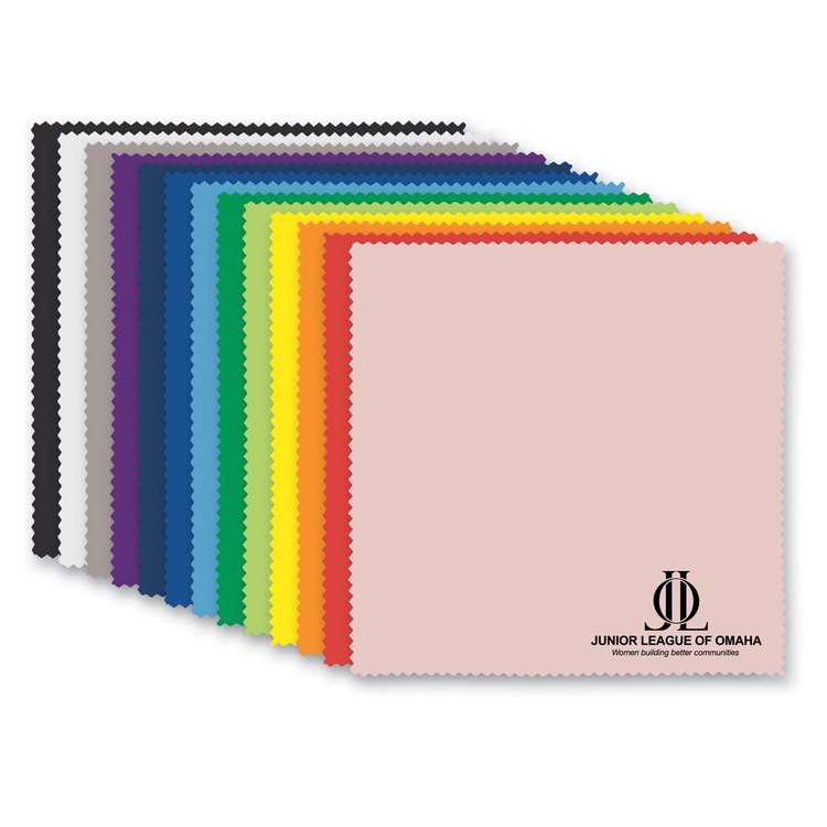 Full Color Microfiber Cleaning Cloths 1