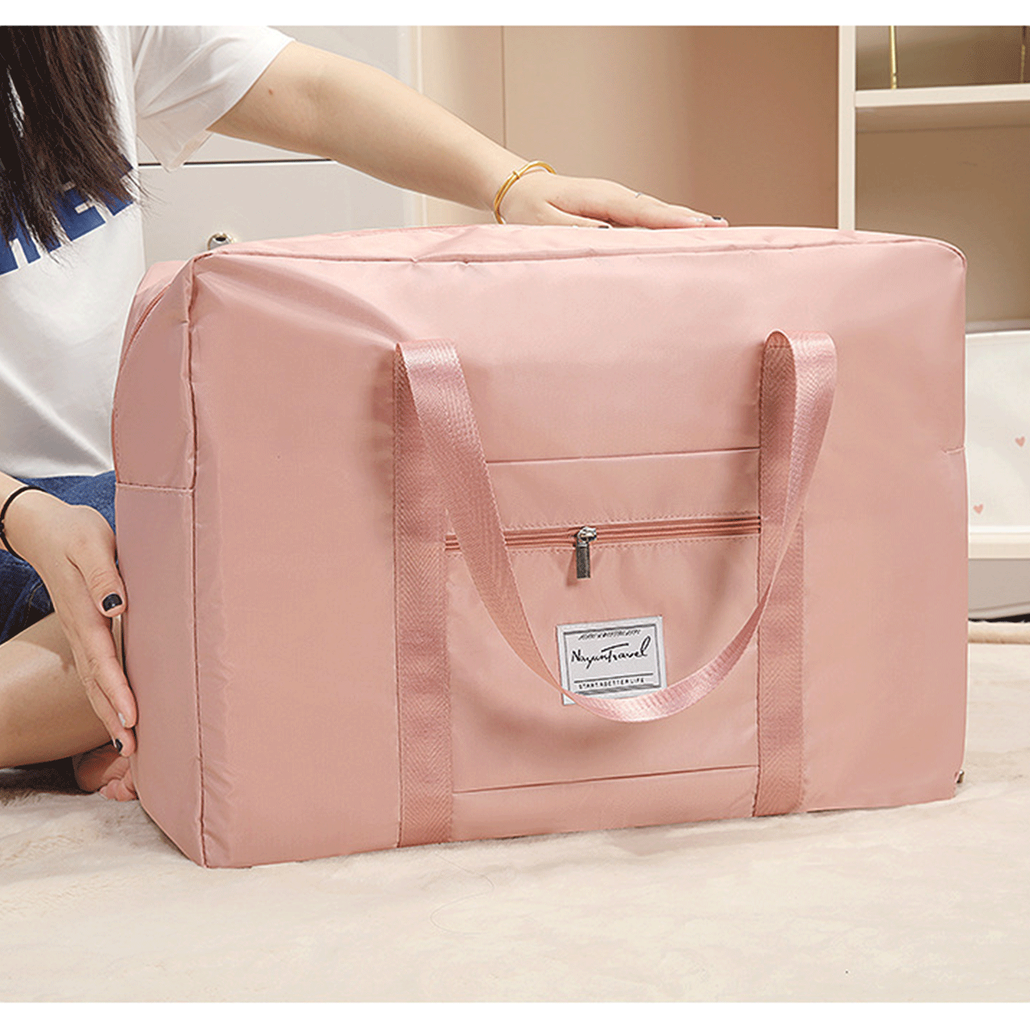 High Capacity gym trip daily use Oxford Cloth Duffel Bag 16