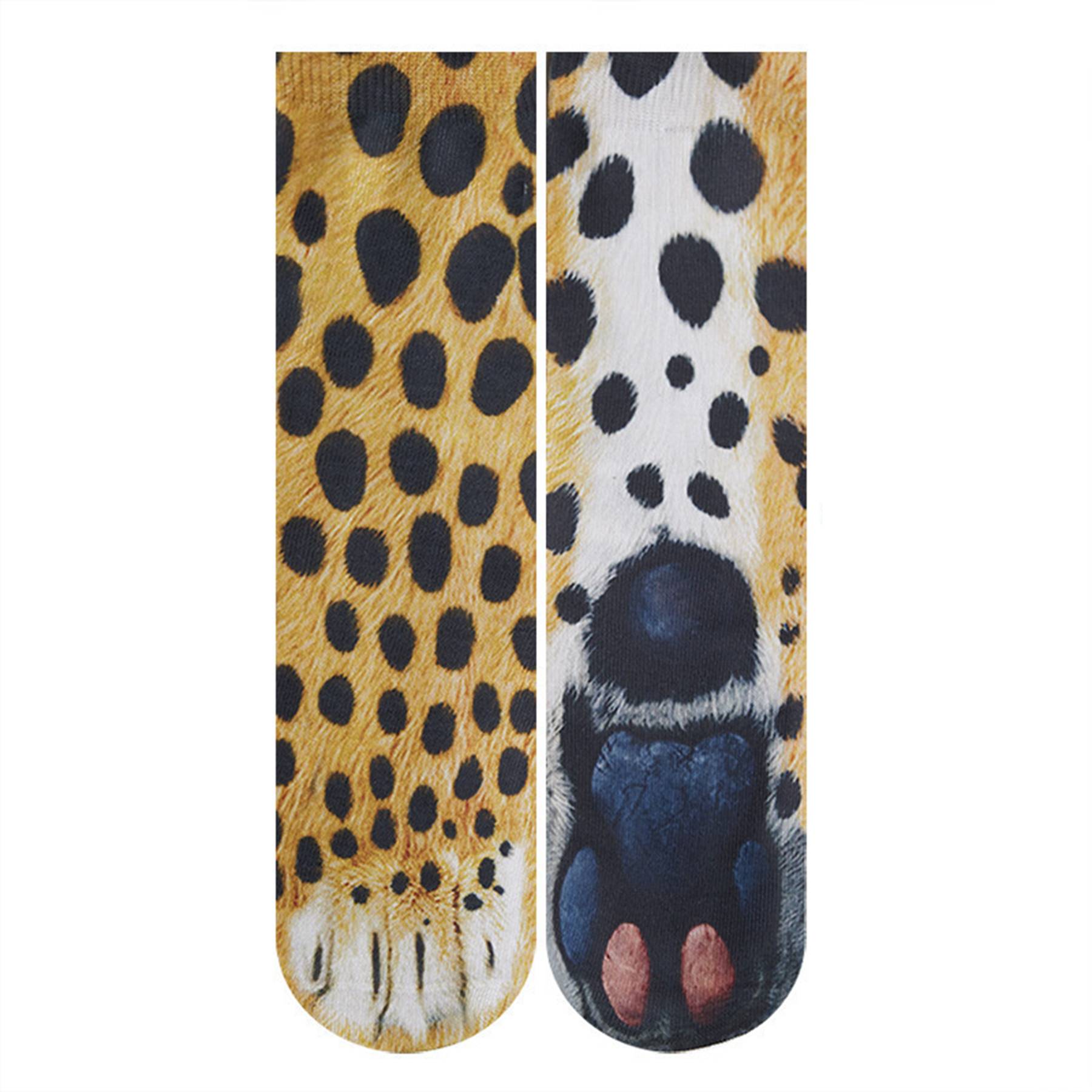 Full color printed 3D animal socks 1