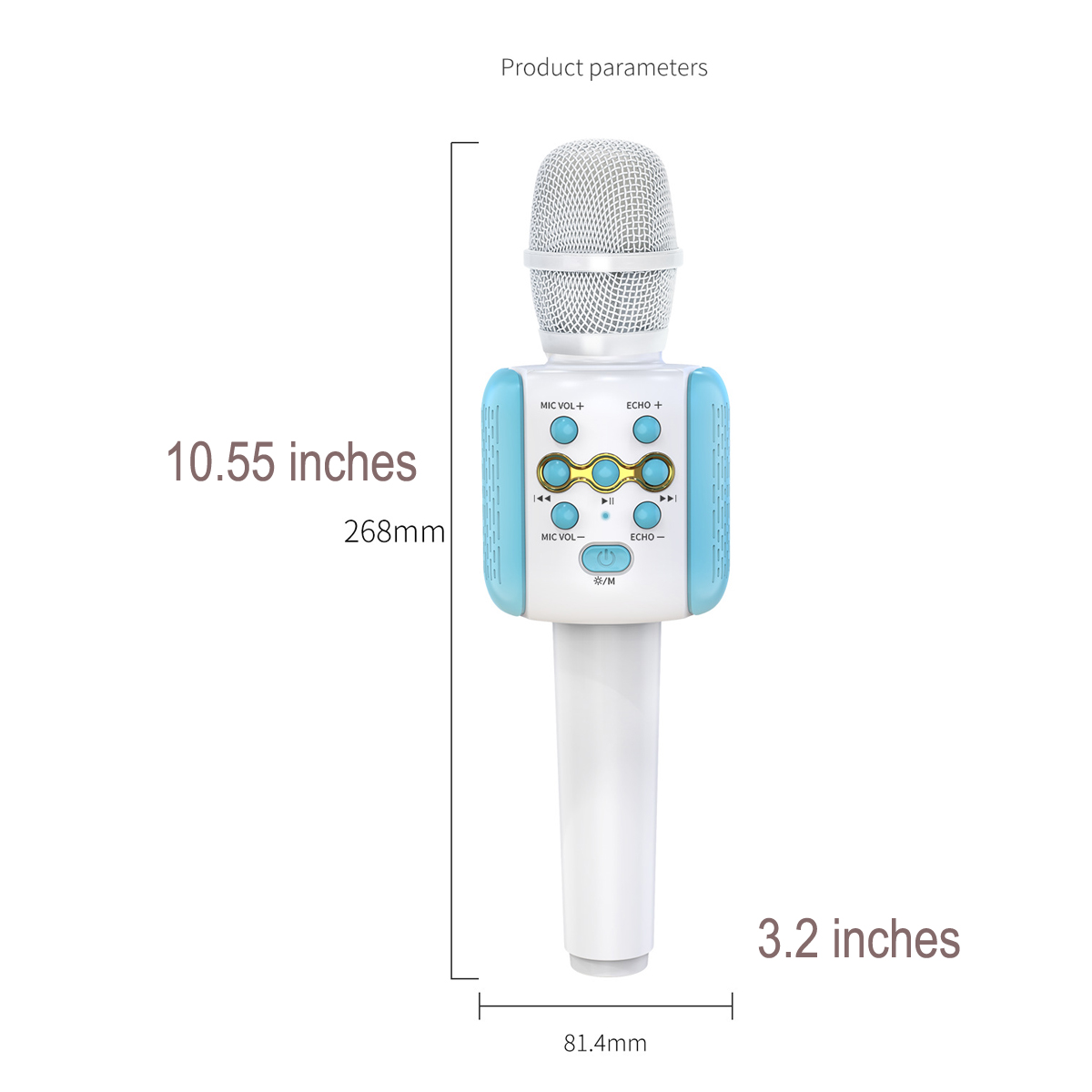 Wireless Wireless Karaoke Mic for Kids & Adults 5