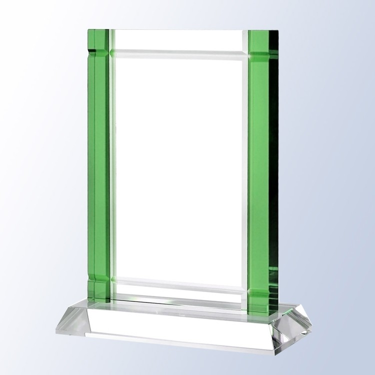 Green Deco Optical Crystal Award 2