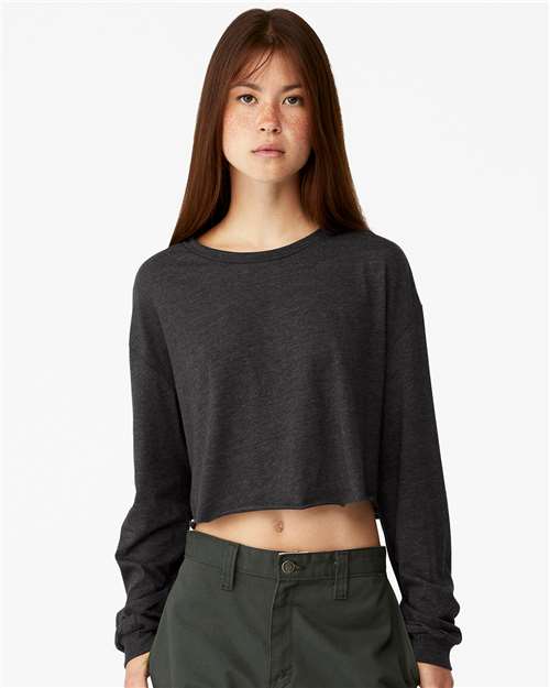 Women's FWD Fashion Crop Long Sleeve Tee - 6501 29