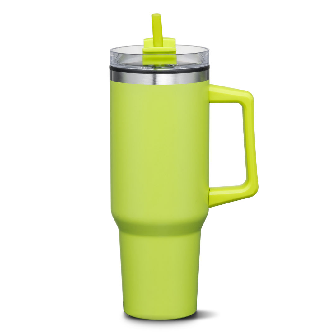 Benidorm Handle Travel Mug w/Straw - 40oz 25