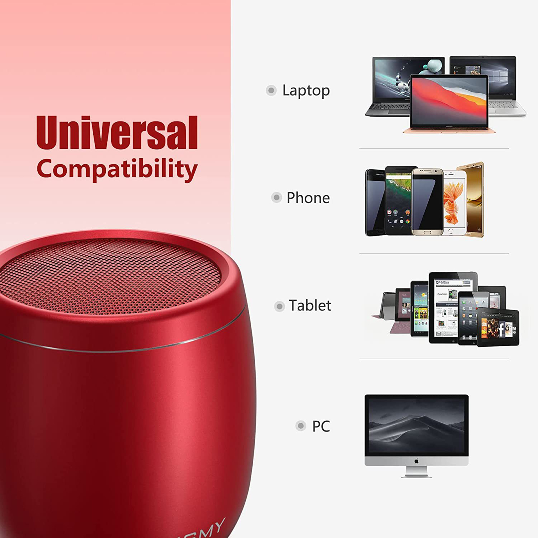Mini Fashion Portable Built In Mic Bluetooth Speaker 2